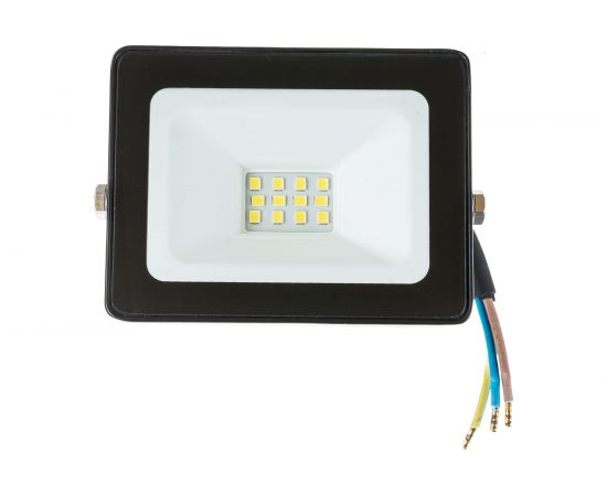 Светодиодный прожектор TDM СДО-04-010Н 10 Вт, 6500 К, IP65, черный, Народный SQ0336-0260 