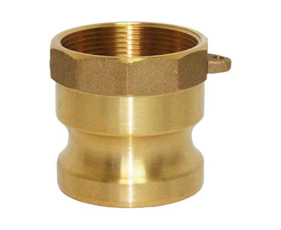 Камлок типа A (ниппель; внутренняя резьба BSP; 38 мм-1 1/2""; латунь) TITAN LOCK TL150ABR 