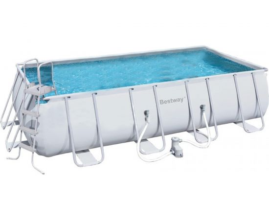 Каркасный бассейн BestWay 412х201х122см прямоугольный 56457 BW 
