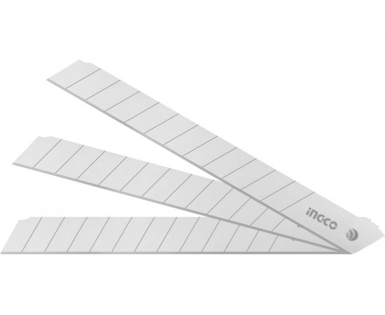 Лезвия сегментные (10 шт; 9x80 мм) INGCO HKNSB0901 – изображение 2