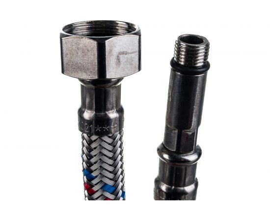 Подводка для воды (М10х35 мм; G1/2; 0.8 м; гайка-штуцер) Valtec VTf.004.IS.0435080 – изображение 2