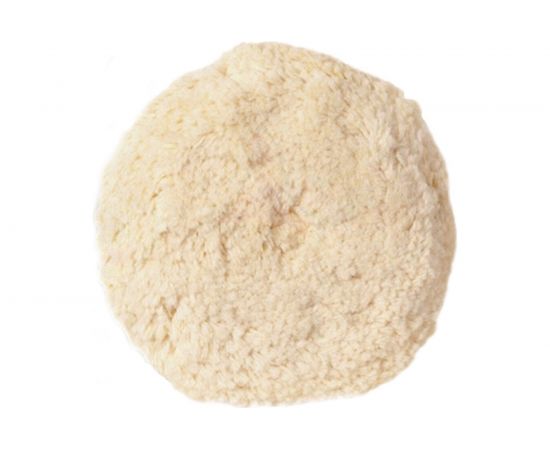 Диск полировальный 150 мм, овчина под липучку S.E.B. ОПС-150 – изображение 2