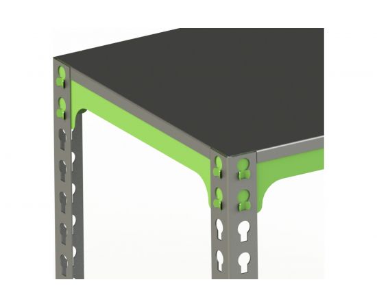 Стол-верстак 950x1800x500 (две полки) SVPII951850 – изображение 3