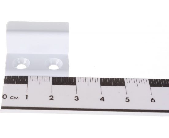 Уголок крепления москитной сетки СКОБЯНОЙ (к-т) пластик, белый 002545 – изображение 3