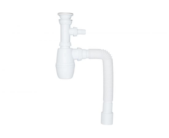 Сифон для раковины Wirquin Минор с выпуском, отводом для стиральной машины 30987141 – изображение 3
