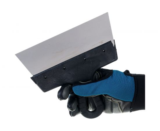 Фасадный шпатель EUROTEX 200 мм нержавеющая сталь пластмассовая ручка 020605-200 – изображение 3