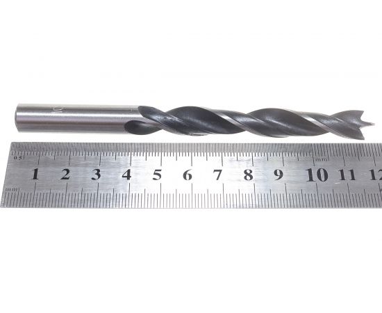 Сверла по дереву (5 шт; 4, 5, 6, 8, 10 мм) FIT IT 36105 – изображение 4