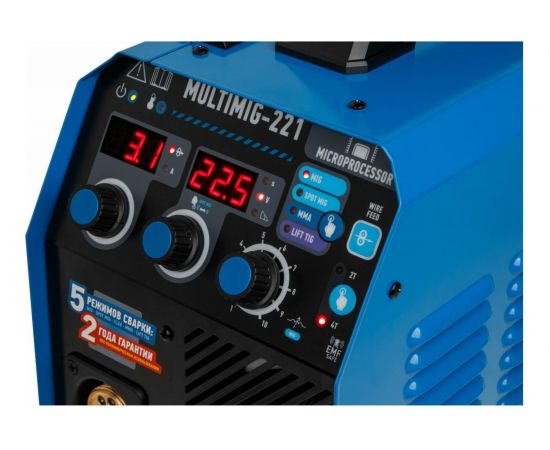 Сварочный полуавтомат SOLARIS MULTIMIG-221 – изображение 4