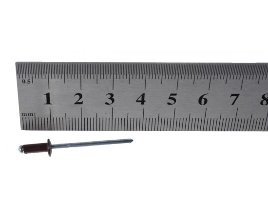 Вытяжная заклепка Daxmer 3.2х8 мм RAL 8017 7995 – изображение 4