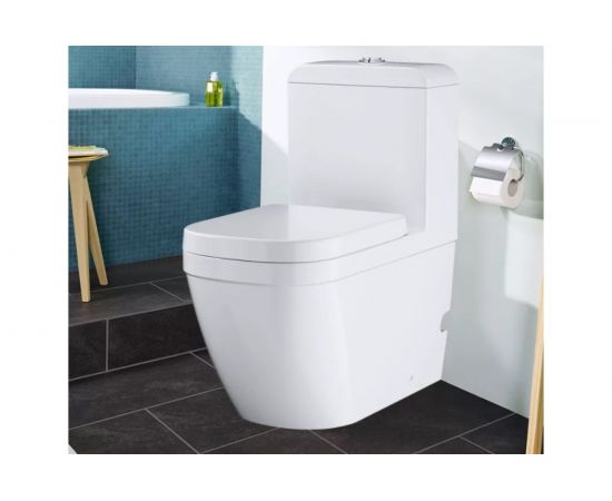 Напольный унитаз Grohe Euro Ceramic комплект: безободковая чаша, бачок, сиденье 39462000 – изображение 4