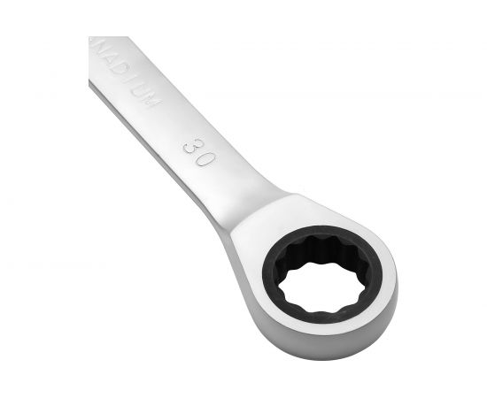 Комбинированный трещоточный ключ AV Steel 30мм AV-315030 – изображение 4