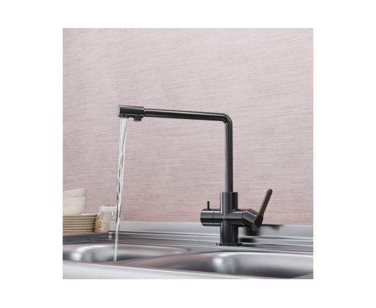 Смеситель для кухни Mixline бронза, подключение к фильтру 35k MLSS-03201 543618 – изображение 5