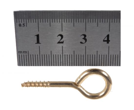 Петля-шуруп ЕВРОПАРТНЕР латунир. L25 x d4,1 x O10 в компл. c дюбелем MULTI 6x25 4шт. MP 308 17 – изображение 8
