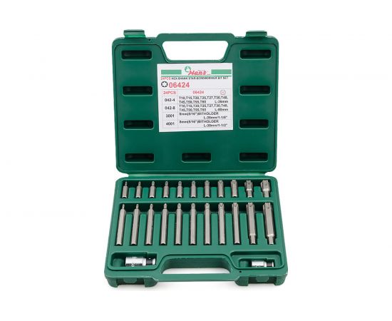 Набор бит 5/16 (24 предмета) Hans 6424:2028 