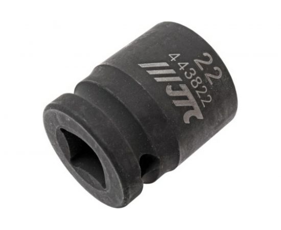 Головка торцевая 1/2” 22 ударная L=38мм JTC 443822 