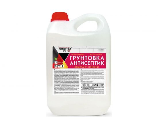 Грунтовка FARBITEX ПРОФИ (антисептик; акрилова��; 3 кг) 4300008954 