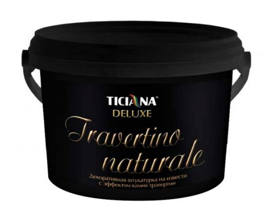 Декоративная штукатурка Ticiana DeLuxe на извести с эффектом камня, 8 л 4300004215 