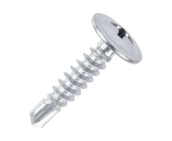 Усиленный саморез FastenPro ШСММ сверло 4,2x19 1000 шт., FP-б.пл.конт. 1150 мл 14-0020636 