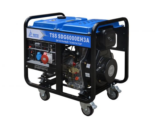 Дизельный генератор ТСС SDG 6000EH3A 077016 