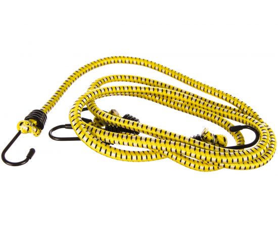 Крепежный резиновый шнур со стальными крюками 2 шт, 100 см, 7 мм STAYER MASTER 40505-100_z01 