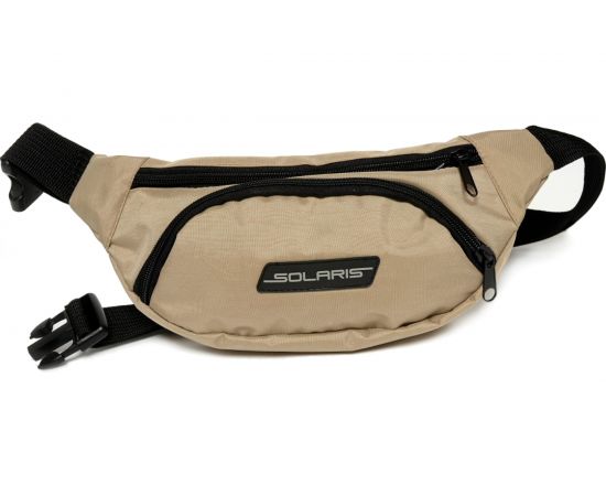 Поясная сумка SOLARIS Светло-бежевая S5409 