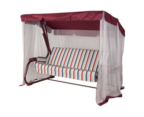 Садовые качели Удачная Мебель Варадеро Премиум, цвет винный, A27R.310 УТ-00008097 