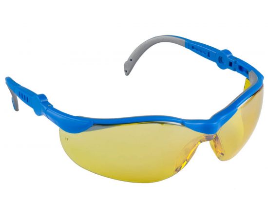 Открытые защитные очки Зубр Прогресс 9, желтые 110311_z01 