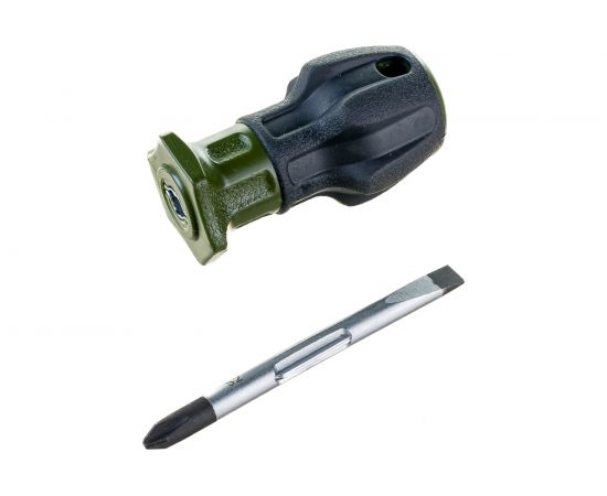 Переставная отвертка с двухкомпонентной рукоятью 38 мм SL6 x PH 2 Дело техники 707338 