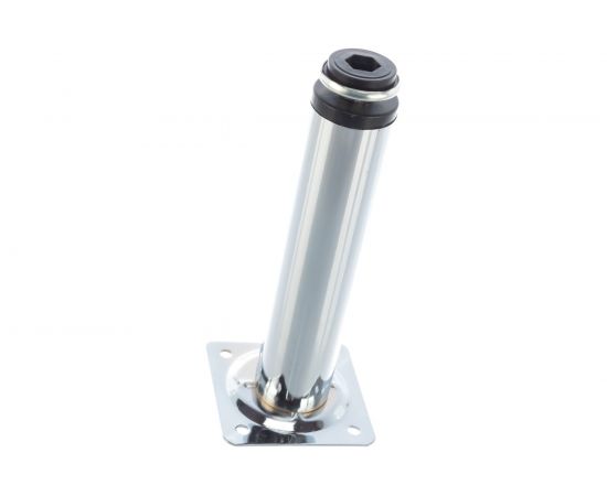 Ножка Tech-Krep D30х150 круглая, нерегулируемая, хром - накладка 151279 – изображение 2