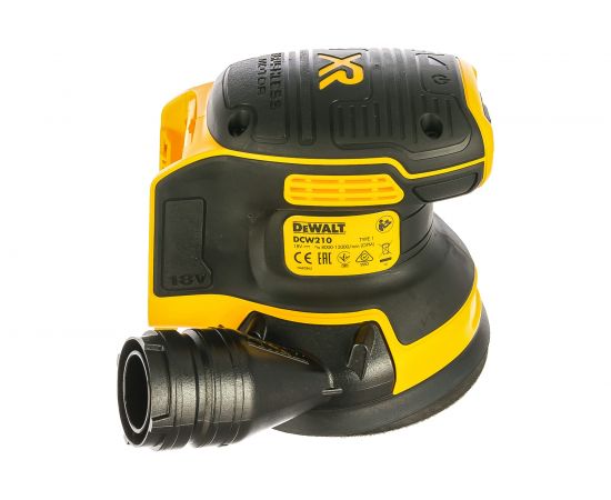 Эксцентриковая орбитальная шлифовальная машина DEWALT 18.0 В XR DCW210N-XJ – изображение 2