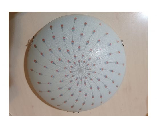 Светильник Твой Свет Ф400 стекло Павлин Е27х3х75W 755 – изображение 2