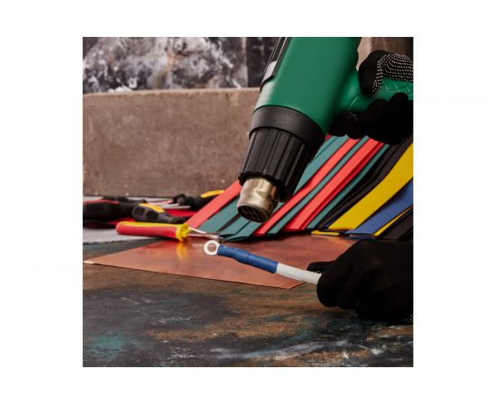 Термоусаживаемые трубки REXANT 25,0/12,5 мм, набор пять цветов, упаковка 25 шт. по 1 м 29-0175 – изображение 2