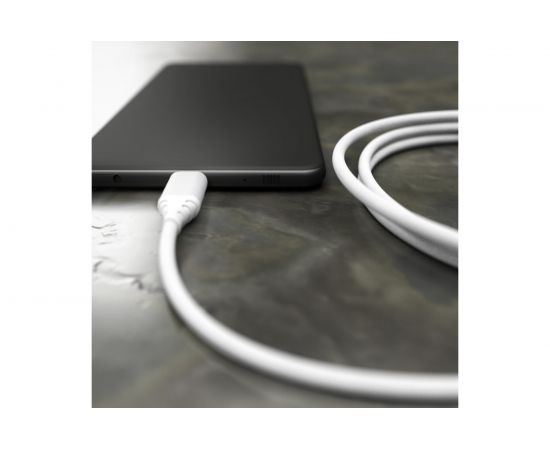 Дата-кабель AKAI USB А-microUSB, белый CBL208WT – изображение 2