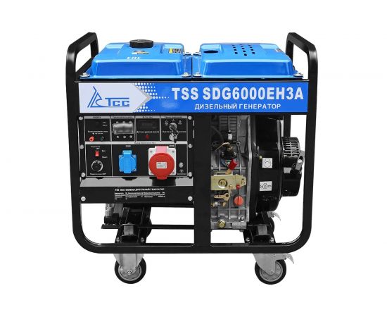 Дизельный генератор ТСС SDG 6000EH3A 077016 – изображение 2
