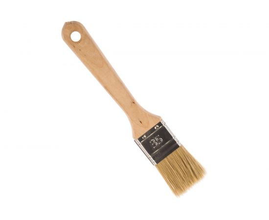 Флейцевая кисть для красок Лазурный берег смешанная щетина, деревянная ручка КФ 35*12 – изображение 2