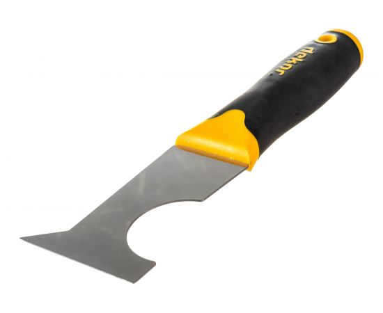 Скребок DEKOR многофункциональная нержавеющая сталь, 65х90х220 фибергласовая ручка 256 – изображение 2