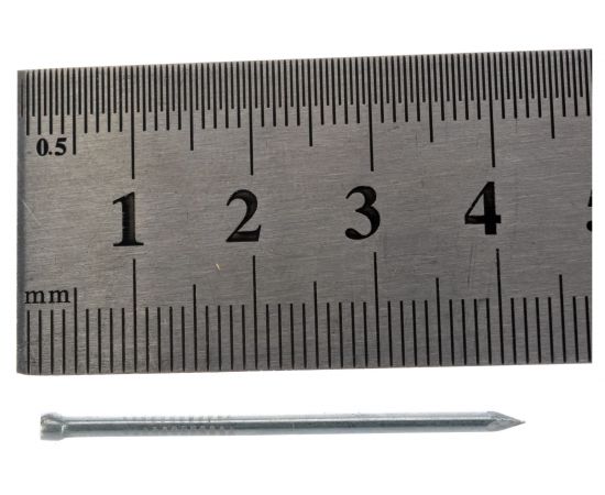 Финишные оцинкованные гвозди Профикреп пакет, 1,8х40 30 шт 111707 – изображение 3