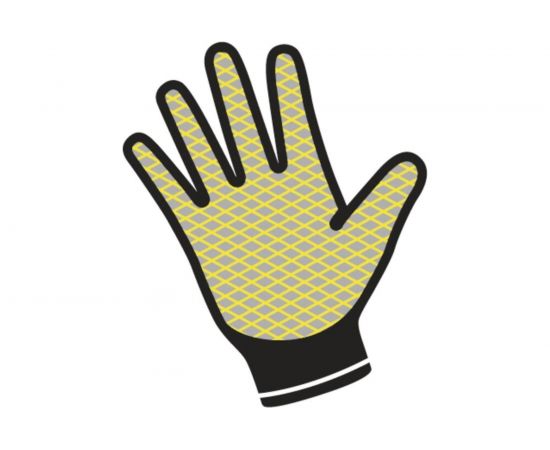 Полиамидные перчатки с двойным нитриловым покрытием Delta Plus VE713 р. 7 VE71307 – изображение 5