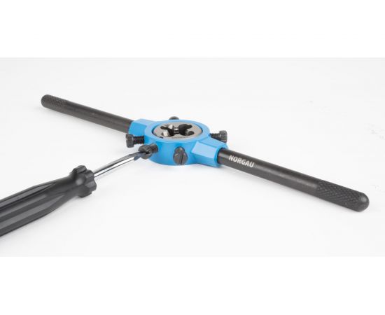 Набор ручных метчиков и плашек NORGAU M3-M12, 43 предмета 013904330 – изображение 7