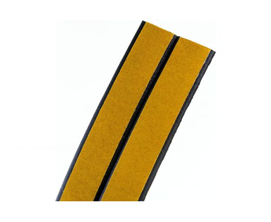 Уплотнитель VETTORE профиль D 10x12 мм, 50 м, Black черный 20368 – изображение 7