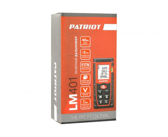 Лазерный дальномер PATRIOT LM 401 120201050 – изображение 7
