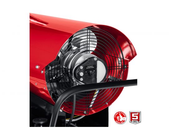 ЗУБР 25 кВт дизельная тепловая пушка, непрямой нагрев ДПН-К10-25-Д – изображение 9