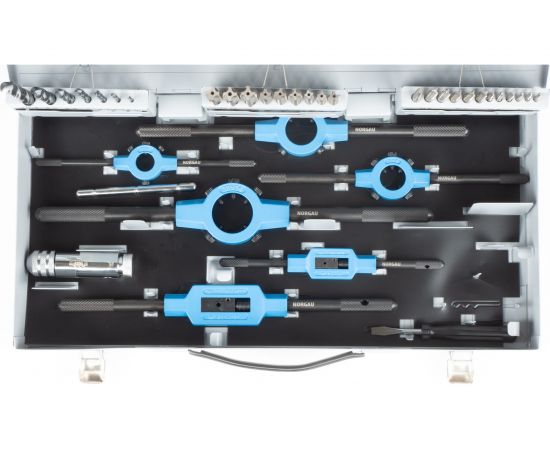 Набор ручных метчиков и плашек NORGAU M3-M12, 43 предмета 013904330 – изображение 10