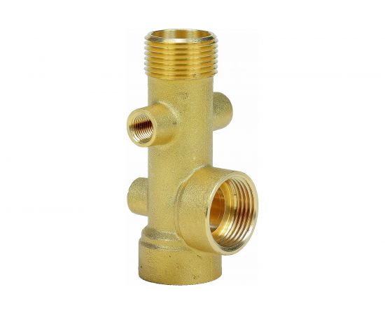 Штуцер 6-ти ходовой 110 мм под шланг 1" AquamotoR AR111014 