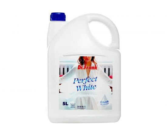 Жидкое средство для стирки белого белья Dr.Frank Perfect White 5 л, 100 стирок DPW005 