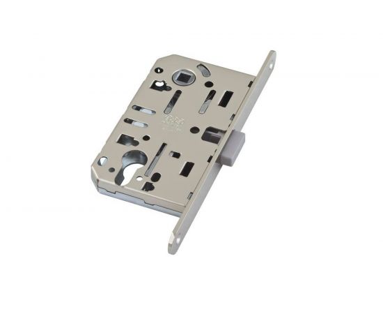 Замок AGB межк. магнит. под цил. MEDIANA POLARIS B06103.50.34.567 с отв. пл. B02402.05 мат хр 25589 