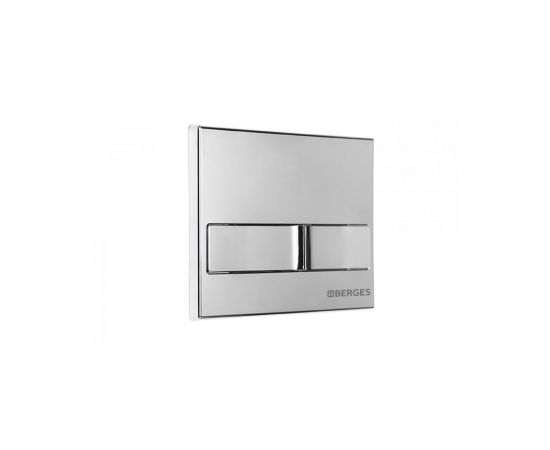 Кнопка для инсталляции BERGES NOVUM L3 хром глянец 040013 