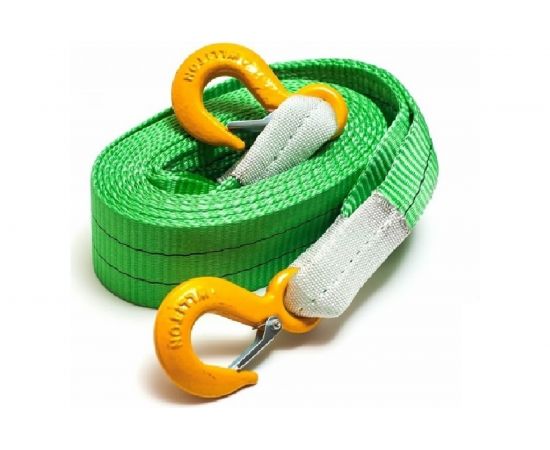 Буксировочный ленточный трос ТРАСТ БТЛ-14 крюк-крюк, 14тн/6м 4687202126118 