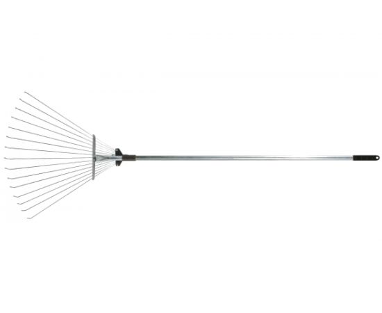 Веерные грабли (регулируемые, телескопические, 15 зубьев, 180-630 мм, длина 1200-1540 мм) FIT IT 77007 