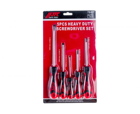 Набор усиленных отверток, 5 предметов JTC 7642 